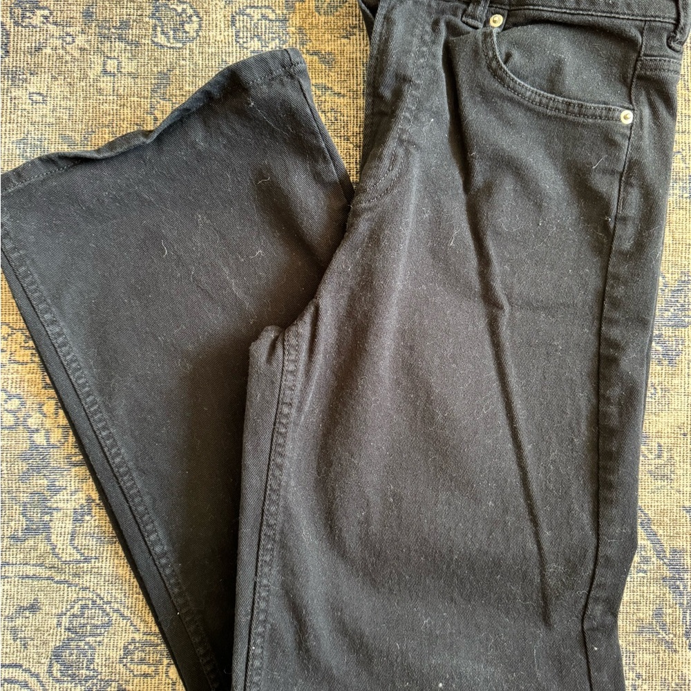 H&M Black Flare Jeans